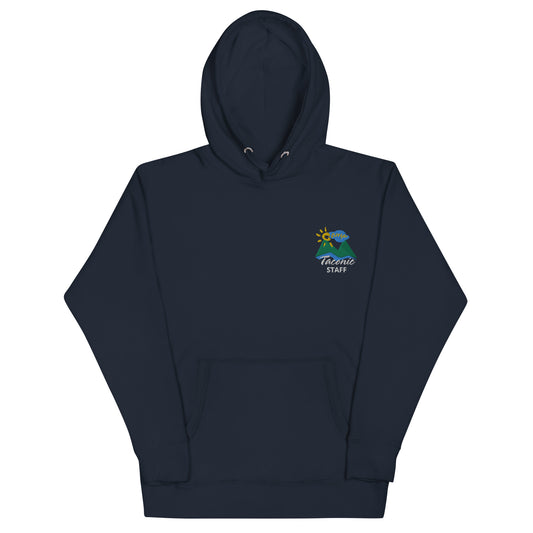 Camp Taconic Staff Embroidered Logo Unisex Hoodie